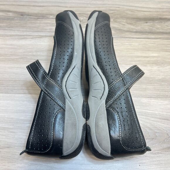 Dansko Women's Size 38 (US 7.5-8) Hadley Flat Comfort Mary Jane Black Leather - Picture 3 of 11